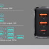 Baseus Compact Quick Charger 2UC 30W EU Black CCXJ E01 2