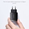 Baseus Compact Quick Charger 2UC 30W EU Black CCXJ E01 3