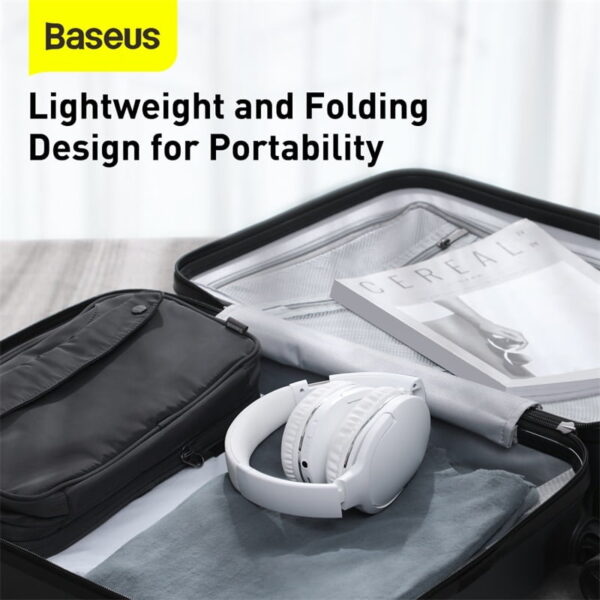 Baseus D02 Pro Bluetooth 5.0 Headphone  NGD02-C01 Black- 3 Months Warranty - Image 2