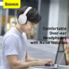 Baseus D02 Pro Bluetooth Headphone Portable Earphone Bluetooth Headset Stereo Wireless Headphones For Phone Computer Play 4