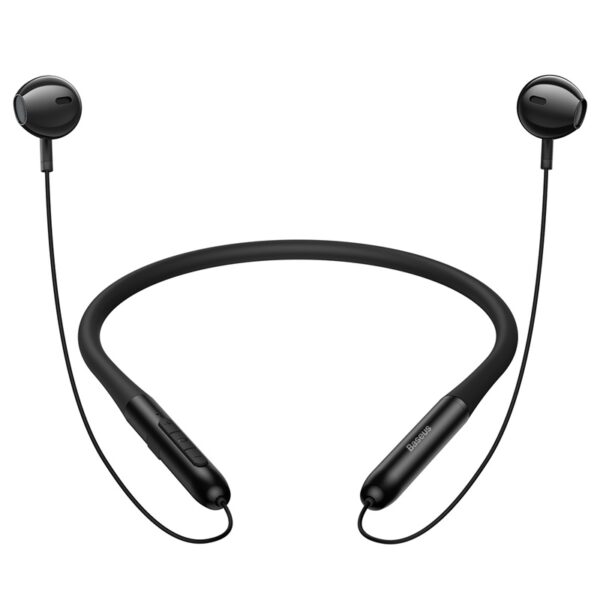 Baseus Earphone Bowie P1 Half In-ear Neckband Wireless Earphones Black NGPB000001 - Image 3