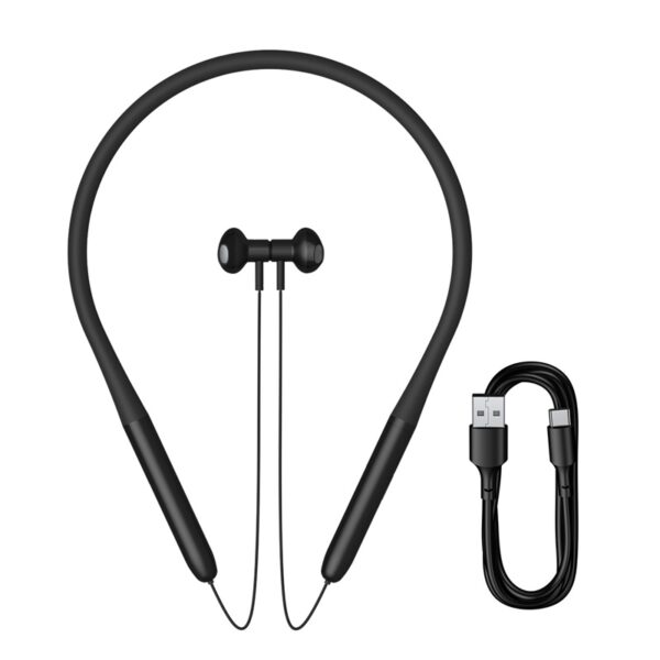 Baseus Earphone Bowie P1 Half In-ear Neckband Wireless Earphones Black NGPB000001 - Image 2
