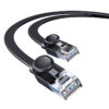 Baseus Ethernet Cable high Speed Six types of RJ45 Gigabit network cable flat cable 2m Black WKJS000101 5