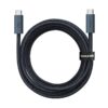 Baseus Flash 2 USB4 Full Featured Charging Cable USB C to USB C 240W 5.9ft Cluster Black P10311803112 00 13