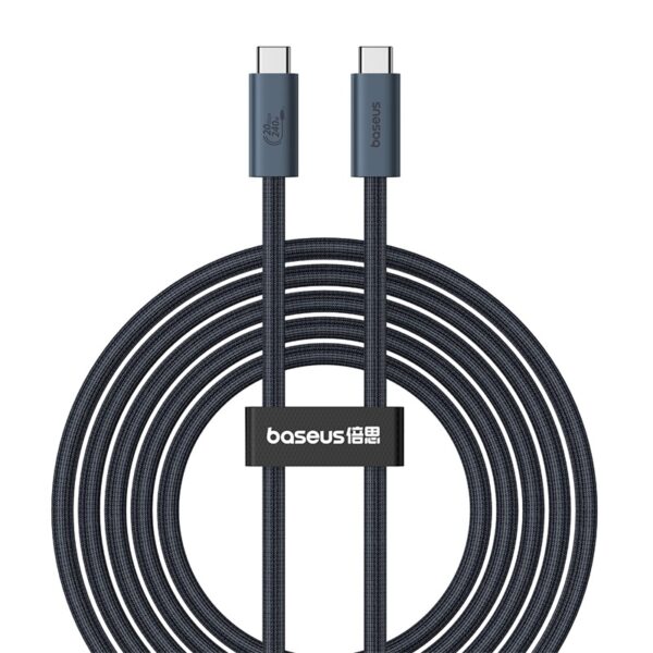Baseus Thunderbolt 4 USB4 Full-Featured 8K Video 20Gbps Premium Cable Type-c to Type-c 100W 2M P10311803112-00 - Image 2