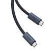 Baseus Flash 2 USB4 Full Featured Charging Cable USB C to USB C 240W 5.9ft Cluster Black P10311803112 00 15