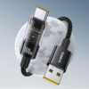 Baseus Gem Fast Charging Data Cable USB toType C 100W 1m Cluster Black P10373002111 00 14