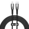 Baseus Glimmer Series Fast Charging Data Cable Type C to iP 20W 2m Black CADH000101 6