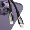 Baseus Glimmer Series Fast Charging Data Cable Type C to iP 20W 2m Black CADH000101 9