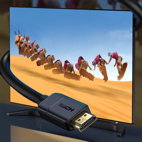 Baseus high definition Series HDMI To HDMI Adapter Cable 3m Black CAKGQ-C01 - Image 9