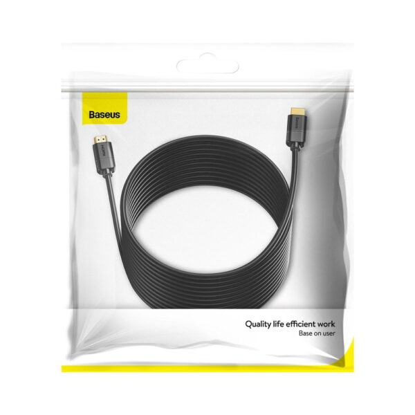 Baseus high definition Series HDMI To HDMI Adapter Cable 3m Black CAKGQ-C01 - Image 4