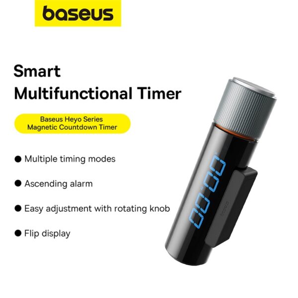 Baseus  Heyo Series Magnetic Countdown Timer Cluster Black L60448003111-00