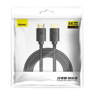 Baseus High Definition Series HDMI 8K to HDMI 8K Adapter Cable 2m Black CAKGQ-K01