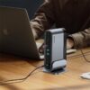 Baseus Hub 17 In 1 UnionJoy 17 Port Triple Display Docking Station Space Grey B00532304811 00 10