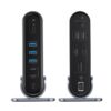 Baseus Hub 17 In 1 UnionJoy 17 Port Triple Display Docking Station Space Grey B00532304811 00 4