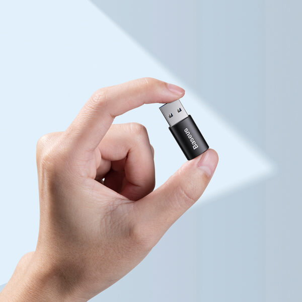 Baseus Ingenuity Series Mini OTG Adaptor USB 3.1 to Type-C Black ZJJQ000101 - Image 5