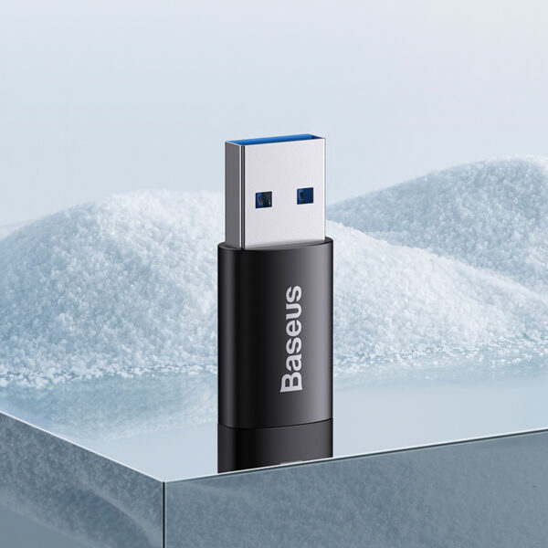 Baseus Ingenuity Series Mini OTG Adaptor USB 3.1 to Type-C Black ZJJQ000101 - Image 6
