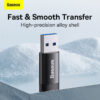 Baseus Ingenuity Series Mini OTG Adaptor USB 3.1 to Type C Black ZJJQ000101 6
