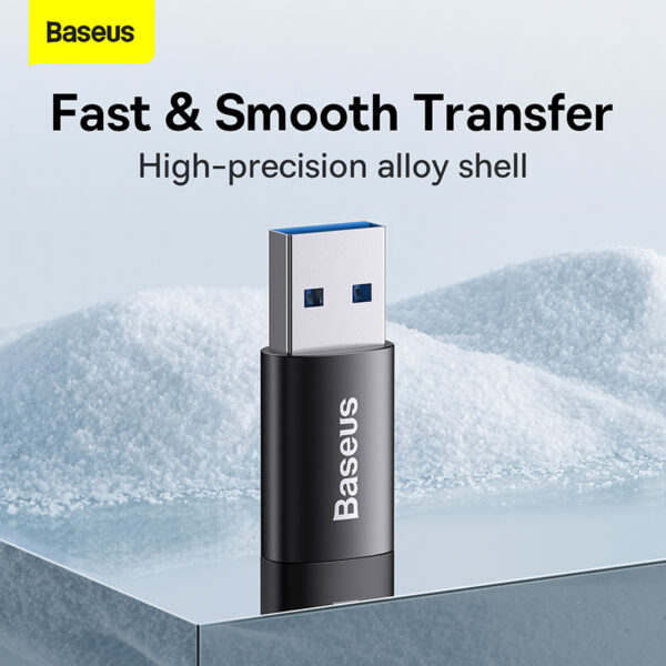 Baseus Ingenuity Series Mini OTG Adaptor USB 3.1 to Type-C Black ZJJQ000101 - Image 7