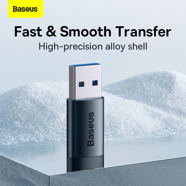 Baseus Ingenuity Series Mini OTG Adaptor USB 3.1 to Type-C Blue ZJJQ000103 - Image 3