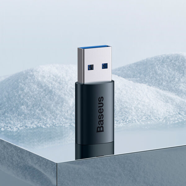 Baseus Ingenuity Series Mini OTG Adaptor USB 3.1 to Type-C Blue ZJJQ000103 - Image 2