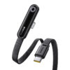 Baseus MVP 3 Fast Charging Cable USB C to iP 20W 1m Cosmic Black 3
