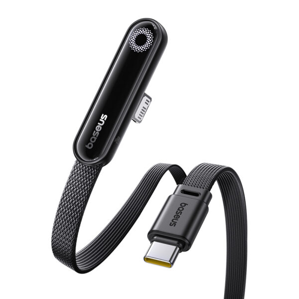 Baseus PD Cable For Iphone 20w 14 13 12 11 Series MVP 3 Type-c to Lightning Nylon Braided Black  P10382501121-00 - Image 2