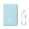 Baseus Magsafe 10000mAh Magnetic Wireless Fast Charge Power Bank 20W With 60W Type C Cable Blue PPCX030003 7