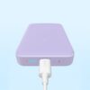 Baseus Magsafe 10000mAh Magnetic Wireless Fast Charge Power Bank 20W With 60W Type C Cable Purple PPCX070005 4