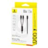 Baseus New Pudding Series Fast Charging Cable Type C to Type C 100W 1.5m Cluster Black P10377701111 00 11