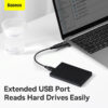 Baseus OTG Ingenuity Series Mini OTG Adaptor Type C to USB A 3.1 Black ZJJQ000001 15