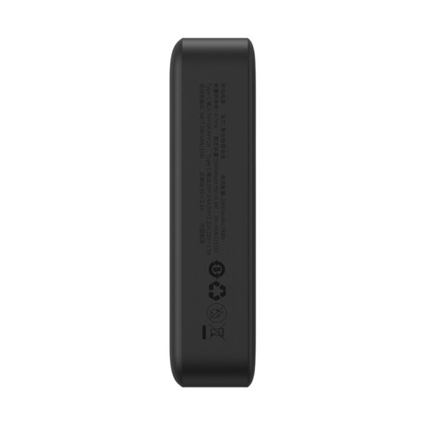 Baseus Power Bank 20000mAh 20W Magnetic Mini Wireless Fast Charge Power Bank  Black For Iphone 15 14 13 12 Series PPCX150001 - Image 4