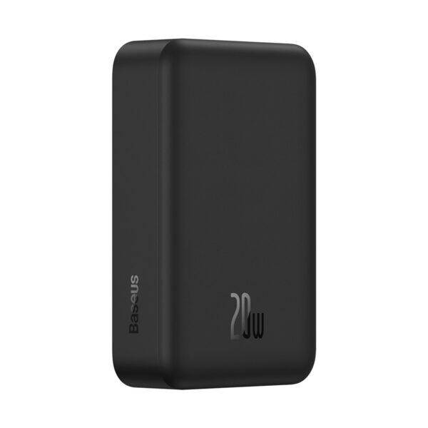 Baseus Power Bank 20000mAh 20W Magnetic Mini Wireless Fast Charge Power Bank  Black For Iphone 15 14 13 12 Series PPCX150001 - Image 3