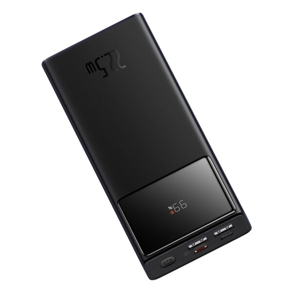 Baseus Power Bank 20000mAh 22.5W Star-Lord Digital Display Fast Charge with  USB to Type-C 3A 0.3m Black Cable  - Image 2