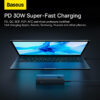 Baseus Power Bank 30W 10000Mah Adaman 2 Metal power bank With 60W Type c to Type c 50CM Cable PPAD040001 4