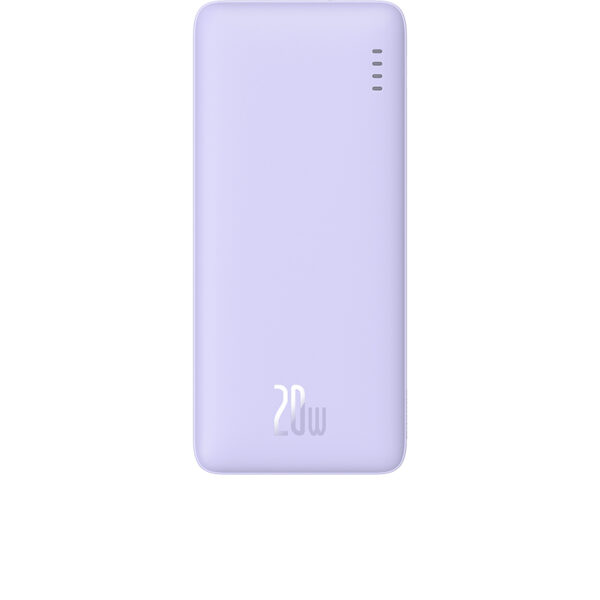 Baseus Power bank 10000mAh  Airpow Fast Charge 20W  Power Bank   Nebula Purple P10022801513-00 - Image 6
