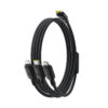 Baseus Silky One for Three Fast Charging Cable USB C to Micro Lightning Type c 100W 1.5m Cosmic Black P10377706123 00 10