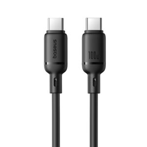 Baseus Silky Series Fast Charging Cable Type-c to Type-C 100W 1m Cluster Black P10377704113-00