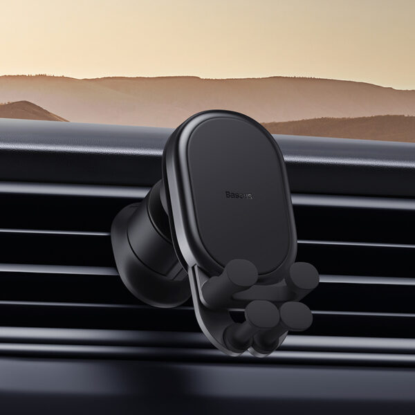Baseus Stable Gravitational Wireless Charging Car Mount Pro 15W (Air Outlet Version) Black SUWX030001 - Image 3