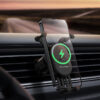 Baseus Stable Gravitational Wireless Charging Car Mount Pro 15W Air Outlet Version Black 17