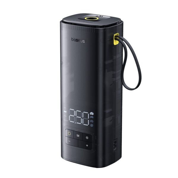 Baseus SuperMini Mega Series Double Cylinder Tire Air Inflator Cluster Black C11123202111-00 - Image 3