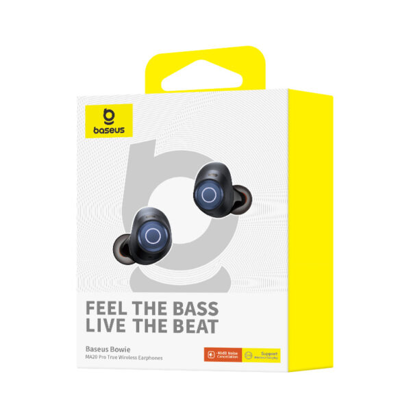Baseus TWS Bowie MA20 Pro Hybrid Noise Cancellation True Wireless Earphone Ipx6  A00063400113-00 - Image 2