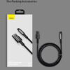 Baseus Tungsten Gold Fast Charging Data Cable USB to iP 2.4A 2m Black CALWJ-A01