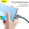 Baseus usb to type c 100w cable 3