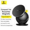 Baseus Magnetic Car Holder  PrimeTrip VC1 Air Dashboard Magnetic Rotating Car Mount Cosmic Black C0013901