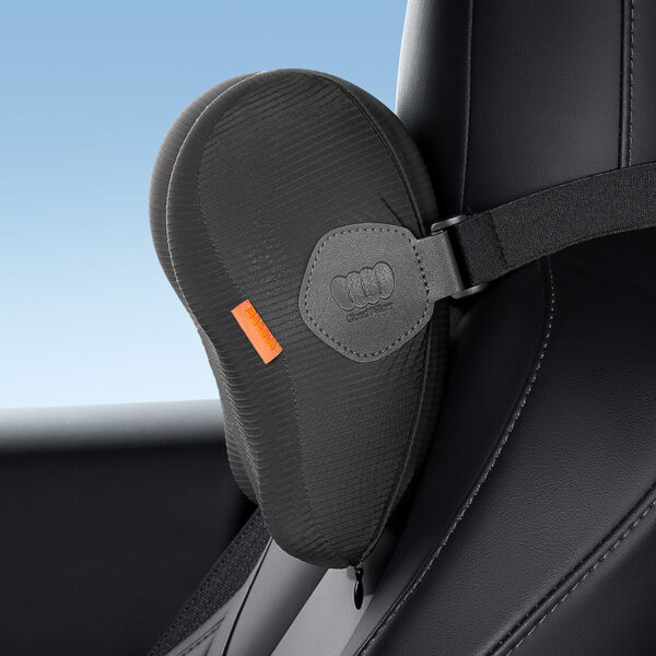 Baseus Pillow Comfort Ride Series Car Cooling Headrest Pillow Cluster Black  C20036400111-00 - Image 2