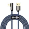 Baseus CACS000109 Legend Series Elbow Fast Charging Data Cable USB to iP 2.4A 2m Blue CACS000103