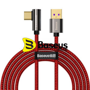 Baseus CACS000409 Legend Series Elbow Fast Charging Data Cable USB to Type-C 66W 1m Red