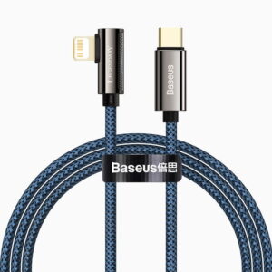 Baseus  CACS000303 Legend Series Elbow Fast Charging Data Cable Type-C to Lightning For Iphone PD 20W 2m Blue