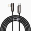 Baseus CATLCS-01 Legend Series Elbow Fast Charging Data Cable Type-C to Lightning For Iphone PD 20W 1m Black